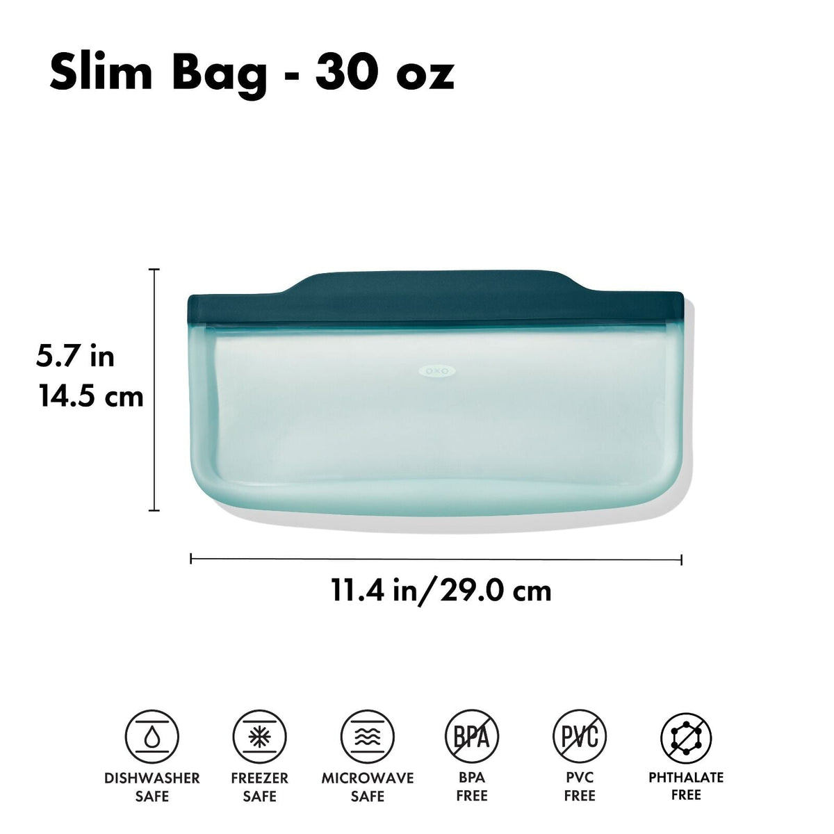 silicone-reusable-bag-slim-bag-20-oz-lagoon-x6 oxo_slim_lagoon_bag-11390700_008.jpg