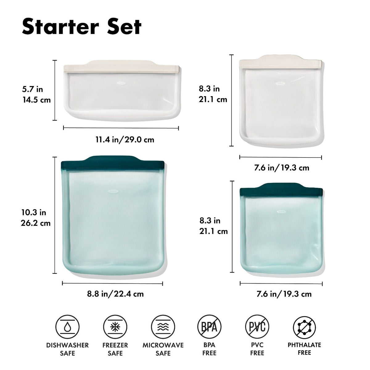 silicone-reusable-bag-4-piece-starter-set-oat-lagoon-x8 oxo__silicone-starter-set_113910009.jpg